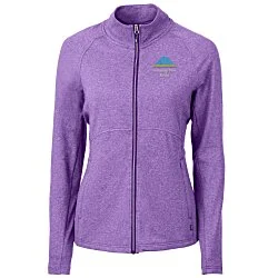 Cutter & Buck Adapt Knit Heather Full-Zip - Ladies'
