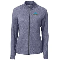 Cutter & Buck Adapt Knit Heather Full-Zip - Ladies'