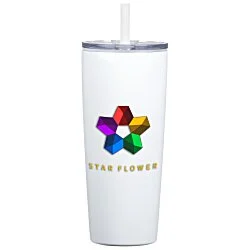 Koozie® Vacuum Tumbler with Built-in Straw - 30 oz.