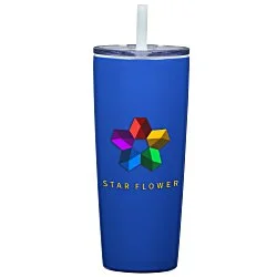 Koozie® Vacuum Tumbler with Built-in Straw - 30 oz.