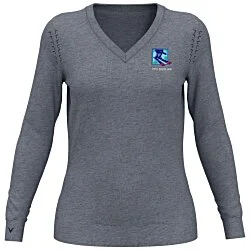 Callaway V-Neck Merino Sweater - Ladies'