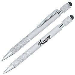 Siena Soft Touch Stylus Metal Spinner Pen