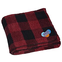 Double Sided Sherpa Plush Blanket
