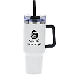 Intrepid Vacuum Mug with Straw - 40 oz. - 24 hr