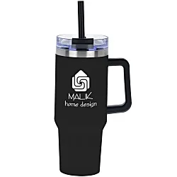 Intrepid Vacuum Mug with Straw - 40 oz. - 24 hr