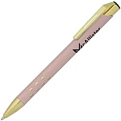 Souvenir Armor Metal Pen - Gold - 24 hr