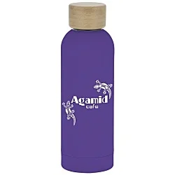 Blair Vacuum Bottle with Bamboo Lid - 17 oz. - 24 hr