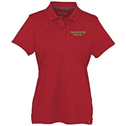 Evans Textured Double Knit Polo - Ladies'