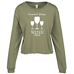 Optimal Tri-Blend Long Sleeve Midi T-Shirt - Ladies'