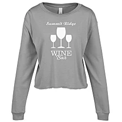 Optimal Tri-Blend Long Sleeve Midi T-Shirt - Ladies'