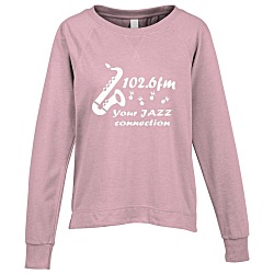 District Lightweight French Terry Crew Pullover - Ladies'