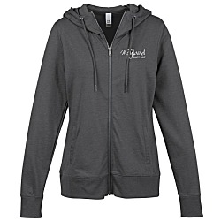 District Lightweight French Terry Full-Zip Hoodie - Ladies'