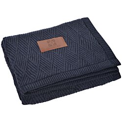 Leeman Trellis Knit Blanket