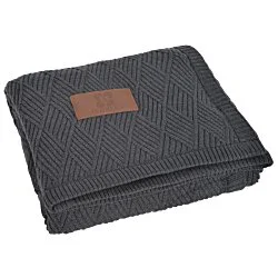 Leeman Trellis Knit Blanket