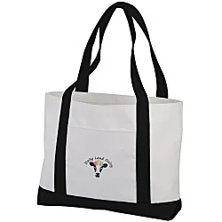 Large Polyester Tote - Embroidered
