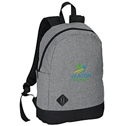 Graphite Dome 15" Laptop Backpack - Embroidered