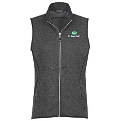 Cutter & Buck Sweater Knit Fleece Vest - Ladies'