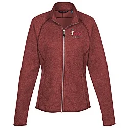 Cutter & Buck Sweater Knit Fleece Jacket - Ladies'