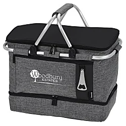 Koozie® Collapsible Jumbo Picnic Basket
