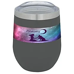 Corzo Vacuum Insulated Wine Cup - 12 oz. - Full Color