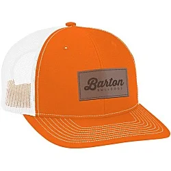 Richardson Trucker Snapback Cap - Laser Engraved Patch