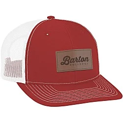 Richardson Trucker Snapback Cap - Laser Engraved Patch