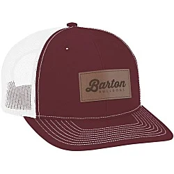 Richardson Trucker Snapback Cap - Laser Engraved Patch