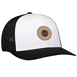 Trucker Flexfit Snapback Cap - Laser Engraved Patch