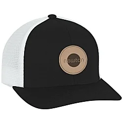 Trucker Flexfit Snapback Cap - Laser Engraved Patch
