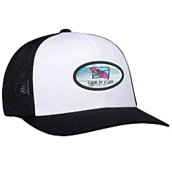 Trucker Flexfit Snapback Cap - Full Color Patch