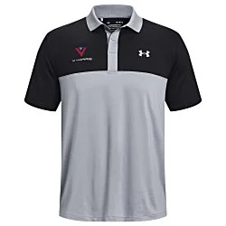 Under Armour Performance 3.0 Color Block Polo - Embroidered