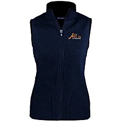 Cutter & Buck Cascade Sherpa Fleece Vest - Ladies'