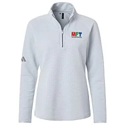 adidas Spacer 1/4-Zip Pullover - Ladies'