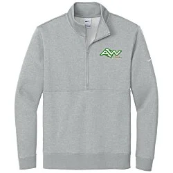 Nike Club Fleece Sleeve Swoosh 1/2-Zip Pullover - Men's