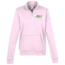 Nike Club Fleece Sleeve Swoosh 1/2-Zip Pullover - Ladies'