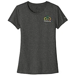 Nike Swoosh Sleeve rLegend T-Shirt - Ladies' - Embroidered
