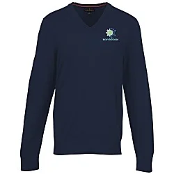 Brooks Brothers Washable Merino V-Neck Sweater - Men's