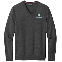Brooks Brothers Washable Merino V-Neck Sweater - Men's