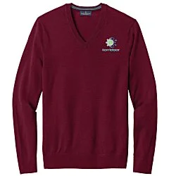 Brooks Brothers Washable Merino V-Neck Sweater - Men's