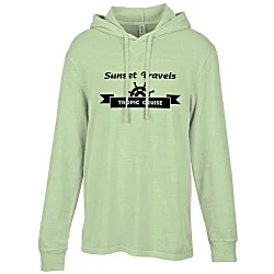 Allmade Organic Cotton Hooded Long Sleeve T-Shirt