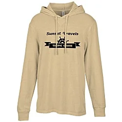 Allmade Organic Cotton Hooded Long Sleeve T-Shirt