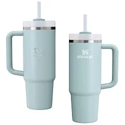 Stanley Quencher H2.0 FlowState Vacuum Mug with Straw - 30 oz. - Laser Engraved