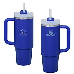 Stanley Quencher H2.0 FlowState Vacuum Mug with Straw - 30 oz - Laser Engraved