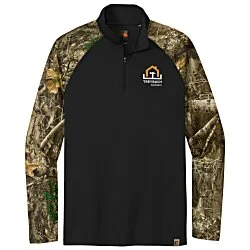 Realtree Colorblock Performance 1/4-Zip