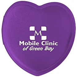 Heart Pill Box - Translucent