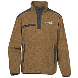 DRI DUCK Ranger Melange Fleece Pullover - Men's