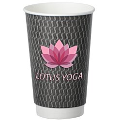 Waves Full Color Insulated Paper Cup - 16 oz.