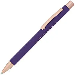 Lisse Soft Touch Metal Pen - 24 hr