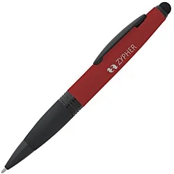 Munro Soft Touch Stylus Twist Metal Pen - 24 hr