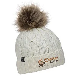 Storm Creek Cable Knit Pom Beanie